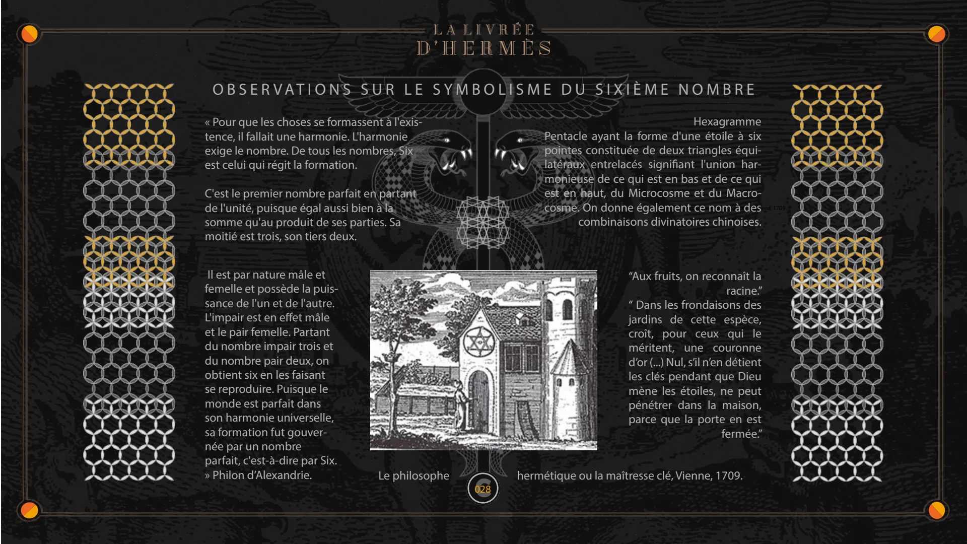 Observations sur le symbolisme du sixième nombre : l'hexagramme.